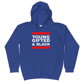 Young, Gifted & Black Kids Hoodie